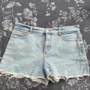 LOFT Light Wash Jean Shorts